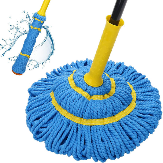 Microfiber Twist Mop Dust Mop with Telescopic Adjustable Perfect for Cleaning