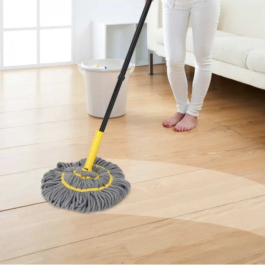 Microfiber Twist Mop Dust Mop with Telescopic Adjustable Perfect for Cleaning