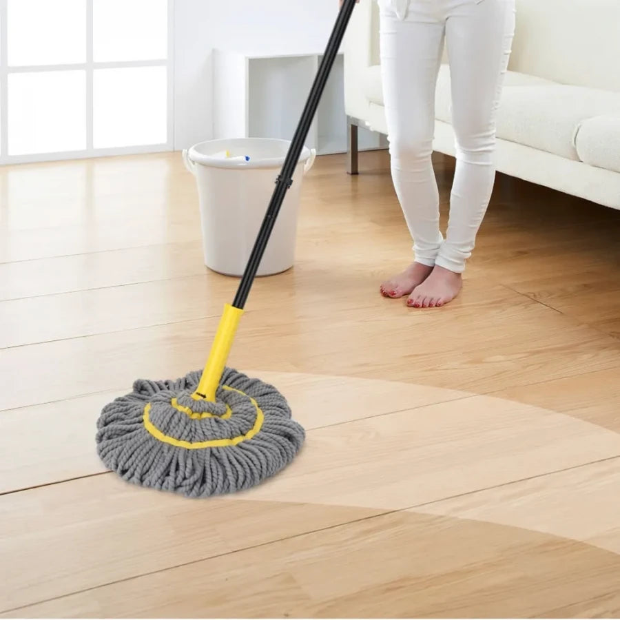 Microfiber Twist Mop Dust Mop with Telescopic Adjustable Perfect for Cleaning